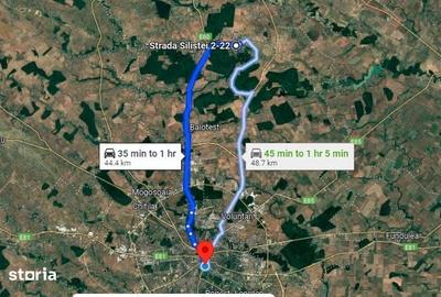 Teren de 2470 mp, în Gruiu