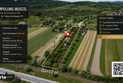 Casă cu 4 camere cu Teren 4100 Mp în Central