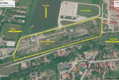 Teren Construcții intravilan de 50000 mp, în Est - 1