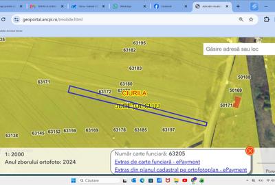 Teren de 1400 mp, în Ciurila