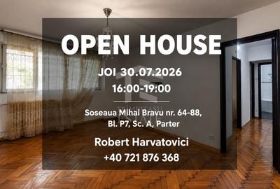 Apartament cu 3 camere semidecomandat în Mihai Bravu