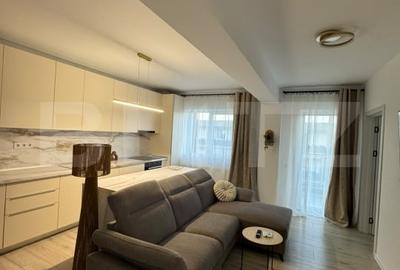 Apartament cu 2 camere semidecomandat, mobilat în Florești