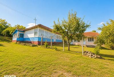 Casă cu 2 camere cu Teren 2700 Mp în Podu Roș