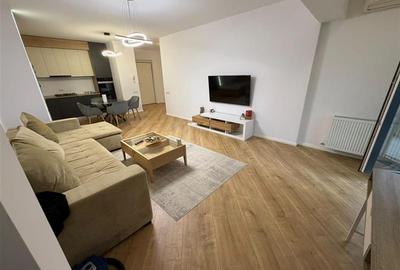 Apartament cu 2 camere semidecomandat, mobilat în Pipera