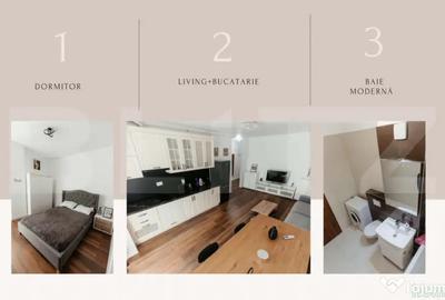 Apartament cu 2 camere decomandat, mobilat în Cetății - 1