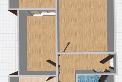 Apartament cu 2 camere decomandat în Central