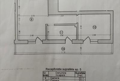 Apartament cu 2 camere decomandat în Pipera - 7