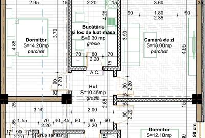 Apartament cu 3 camere decomandat în Valea Lupului - 2
