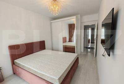 Apartament cu 2 camere decomandat, mobilat în Nufărul