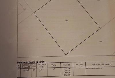 Teren de 258 mp, în Hemeiuș - 1