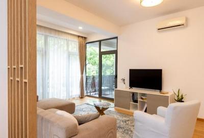 Apartament cu 3 camere semidecomandat, mobilat în Herăstrău