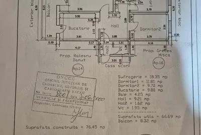 Apartament cu 3 camere decomandat în Energiei