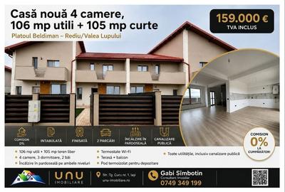 Casă individuală cu 4 camere cu Teren 172 Mp în Central