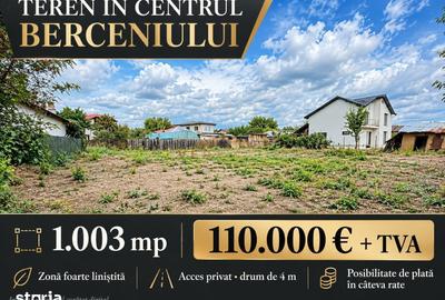 Teren de 1003 mp, în Berceni