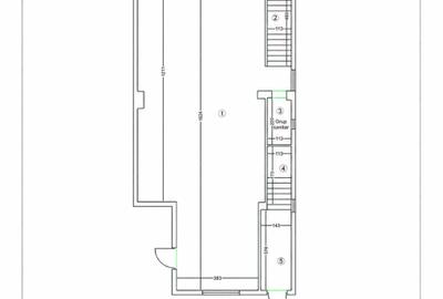 Spațiu comercial, 100 mp în Central - 1