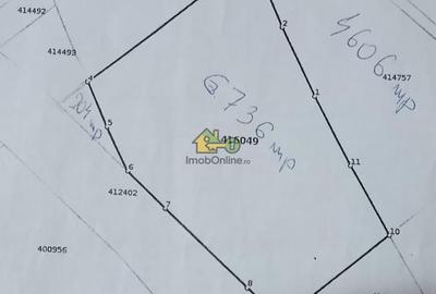 Teren agricol de 6736 mp, în Exterior Nord