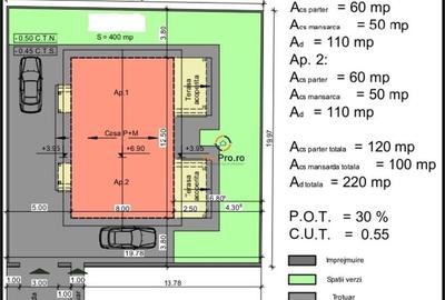 Casă cu 3 camere cu Teren 200 Mp în Sânandrei