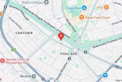 Apartament cu 2 camere decomandat în Podu Roș