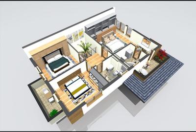 Duplex cu 4 camere cu Teren 235 Mp în Păulești - 18