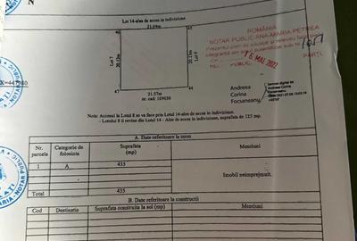 Teren de 434 mp, în Costi