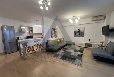 Apartament cu 2 camere semidecomandat, mobilat în Barbu Văcărescu