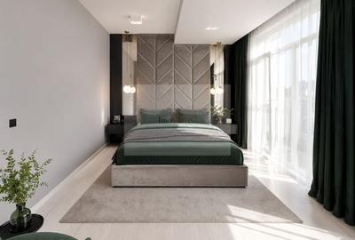 Penthouse cu 4 camere semidecomandat, mobilat în Sopor - 9