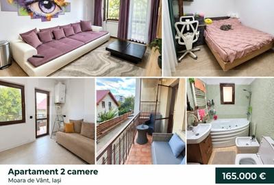 Apartament cu 2 camere decomandat, mobilat în Moara de Vânt