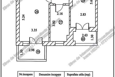 Apartament cu 2 camere decomandat în Tomis Plus - 9
