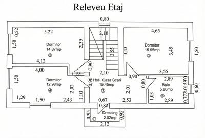 Casă cu 4 camere decomandat cu Teren 710 Mp în Poplaca