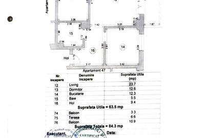 Apartament cu 2 camere decomandat, mobilat în City Park Mall - 9
