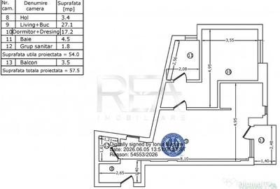 Apartament cu 2 camere semidecomandat în Eminescu - 1