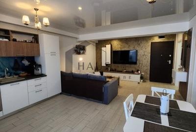 Apartament cu 2 camere semidecomandat, mobilat în Nord