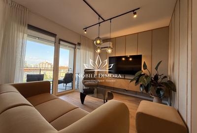 Apartament cu 2 camere semidecomandat, mobilat în Central