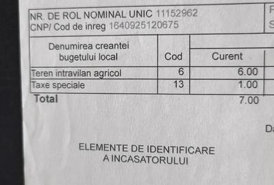 Teren de 2500 mp, în Aeroport