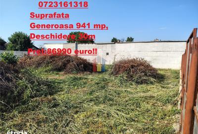 Teren de 941 mp, în Chercea