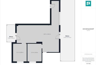 Apartament cu 3 camere decomandat în Torontalului - 11