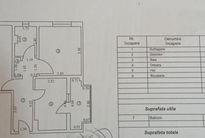 Apartament cu 2 camere decomandat în - 13