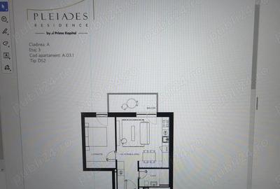 Apartament cu 2 camere semidecomandat în Sud - 1