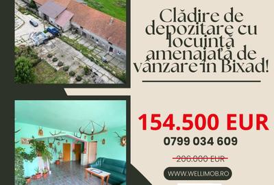 Casă cu 6 camere cu Teren 4831 Mp în Bixad