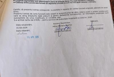 Teren de 172800 mp, în Central
