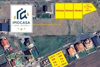 Teren Construcții intravilan de 603 mp, în Livada - 1