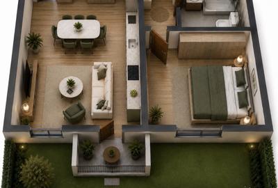 Apartament cu 2 camere în Pipera