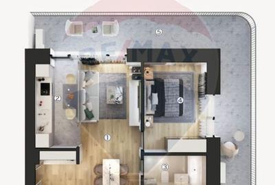 Apartament cu 2 camere decomandat în Theodor Pallady - 4