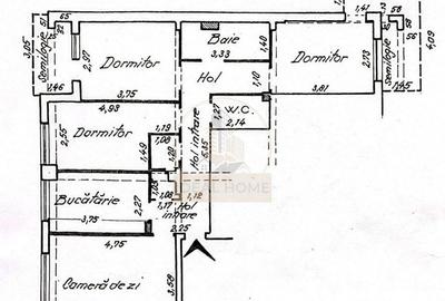 Apartament cu 2 camere decomandat în Dacia - 10