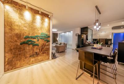 Apartament cu 3 camere semidecomandat, mobilat în Calea Victoriei