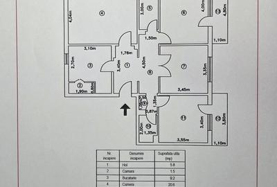 Apartament cu 4 camere în Rahova
