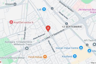 Apartament cu 3 camere semidecomandat, mobilat în 13 Septembrie - 1