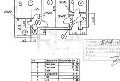 Apartament cu 2 camere semidecomandat, mobilat în Vatra Luminoasă