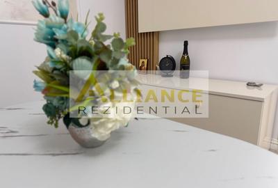 Apartament cu 3 camere semidecomandat, mobilat în Central