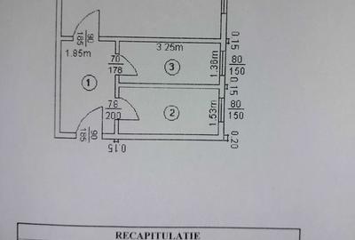 Garsonieră decomandată în Valea Ialomiței